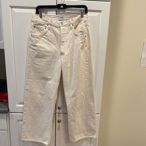 Citizens Of Humanity Cream Denim Pants size 29